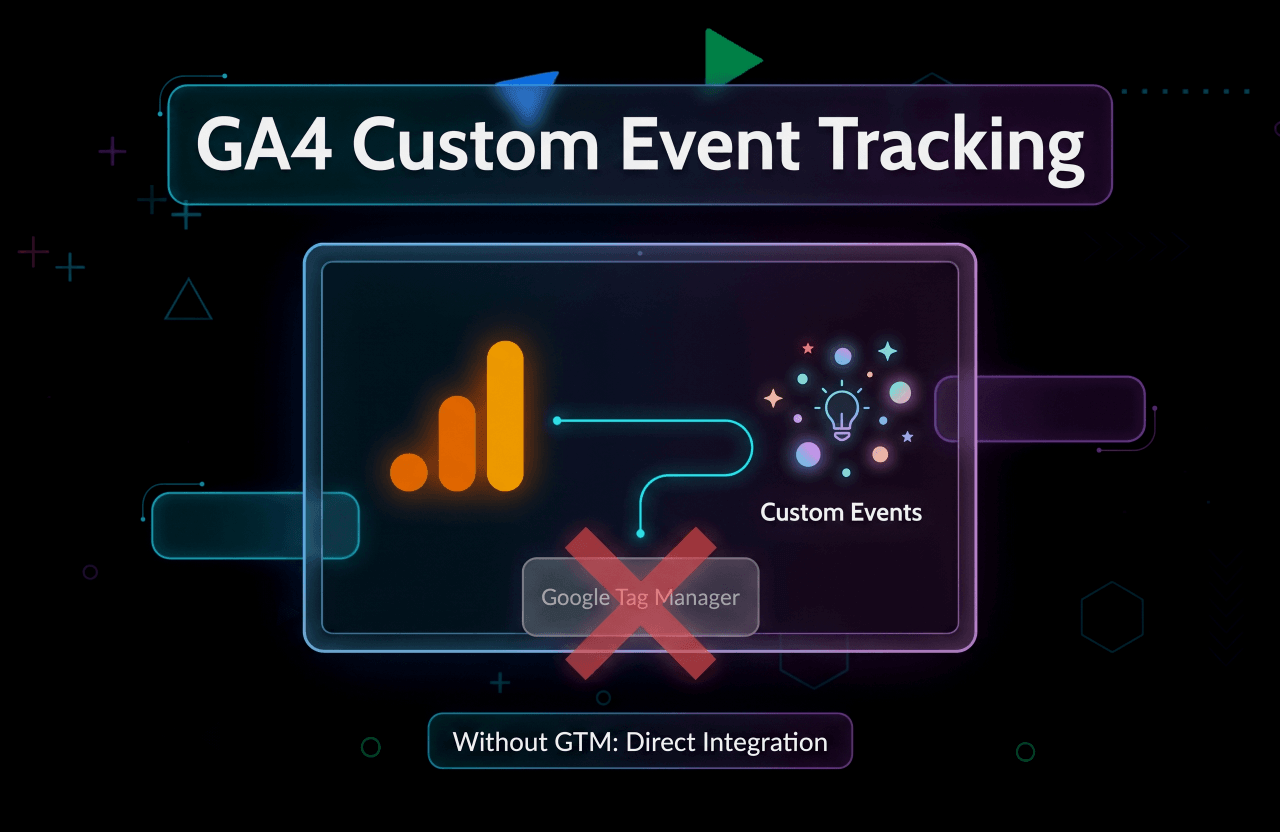 GA4 Custom Event Tracking Without Google Tag Manager: Complete Guide