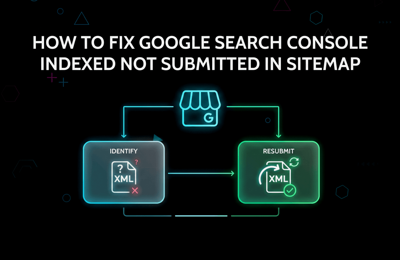 How to Fix Google Search Console Indexed Not Submitted in Sitemap