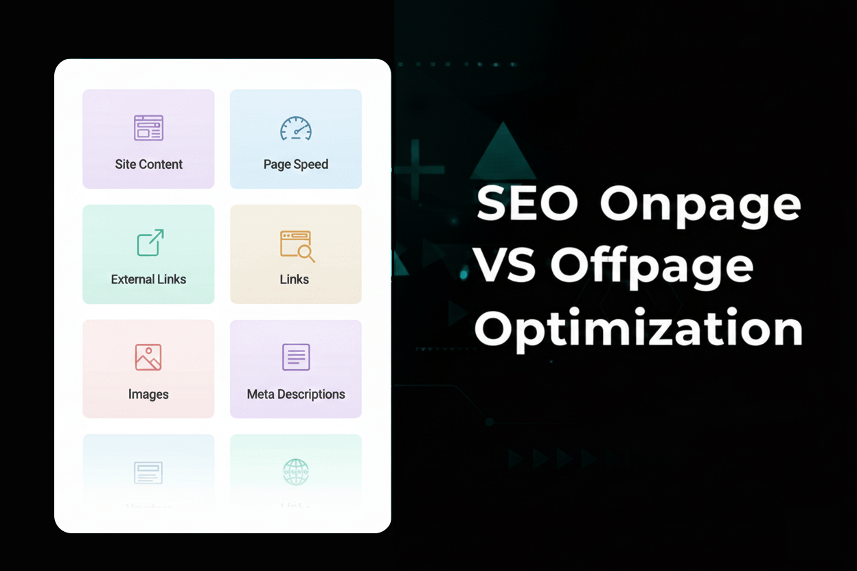 SEO Onpage VS Offpage Optimization: Complete 2026 Guide