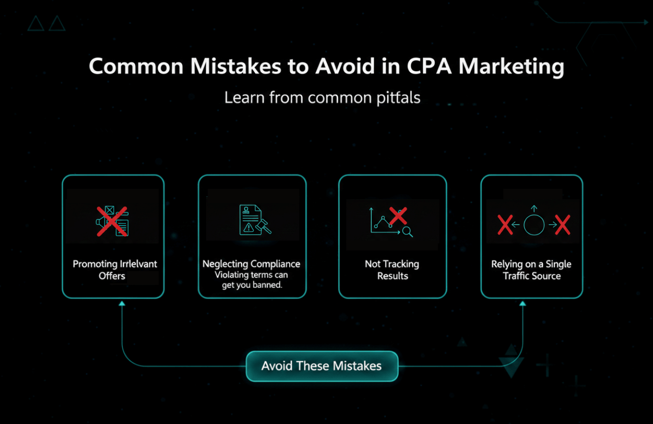 Common Mistakes to Avoid in CPA Marketing