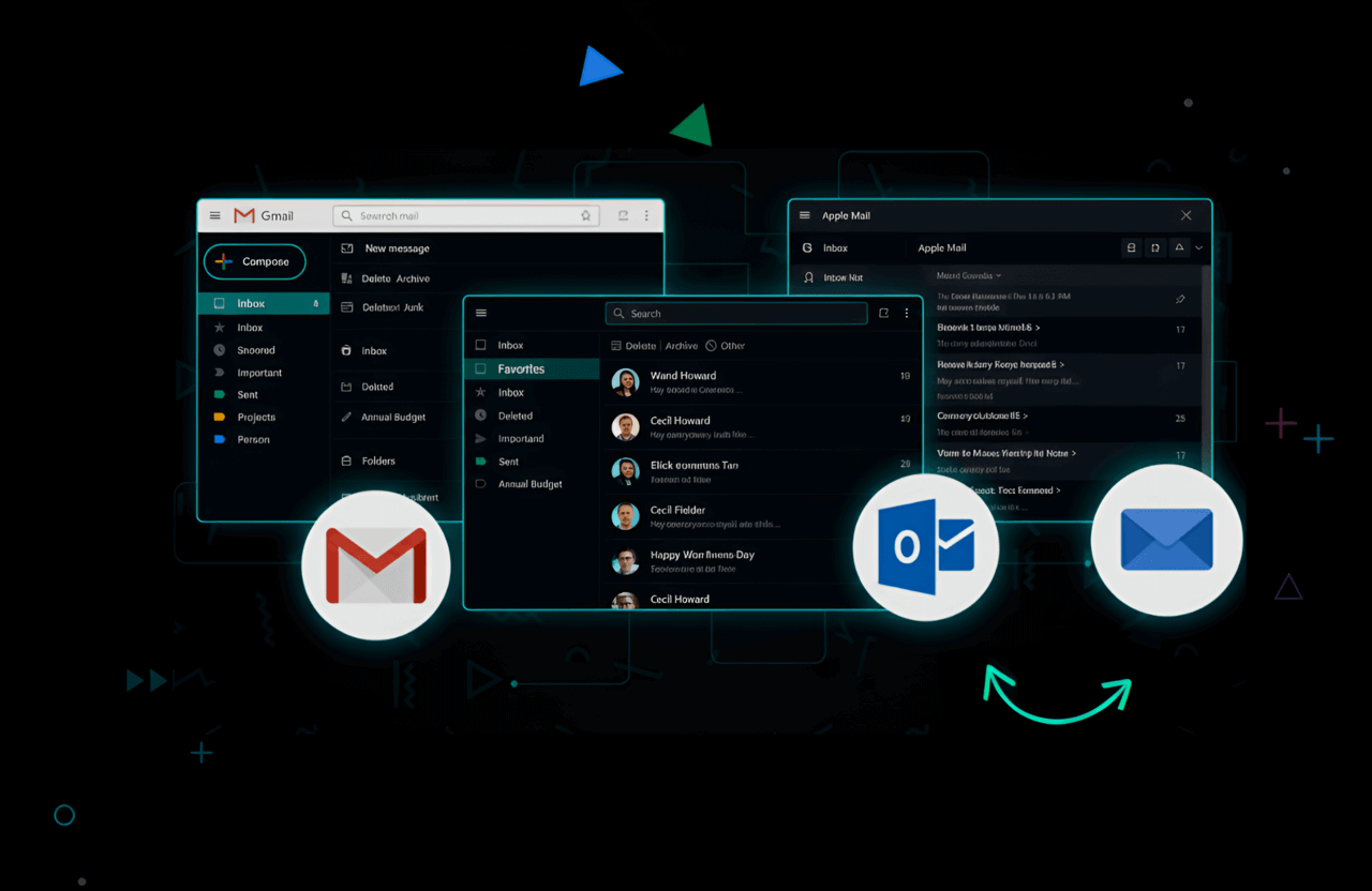 Outlook VS Gmail VS Apple Mail encryption