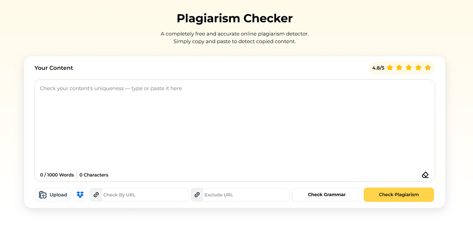 Plagiarism Detector