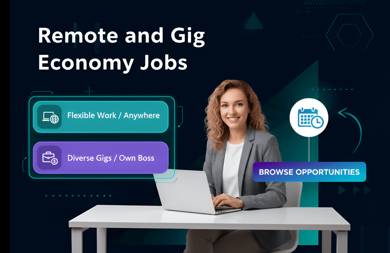 remote and gig economy jobs