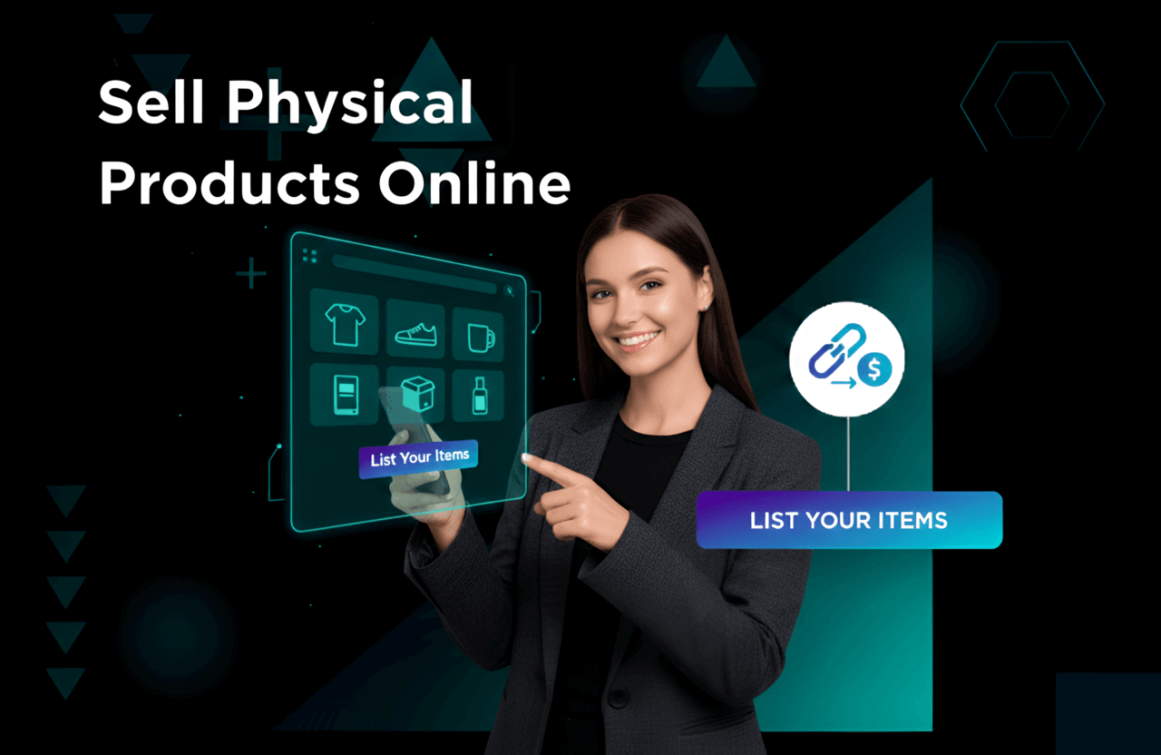 sell physical products online