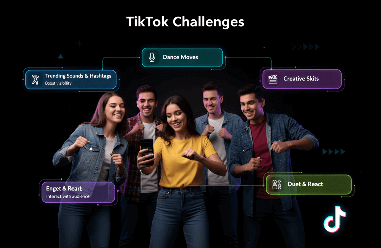 tiktok challenges and trends