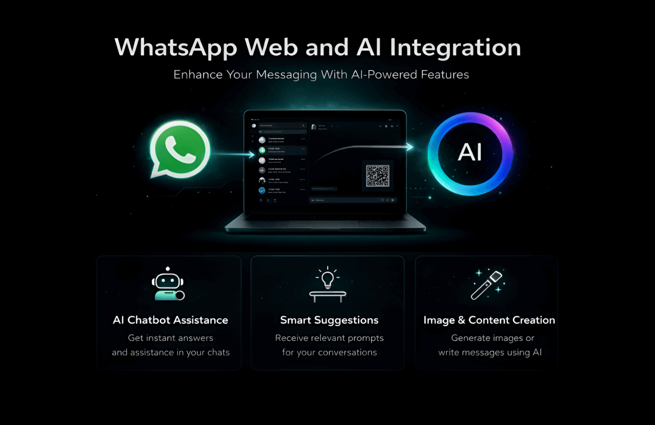 whatsapp web with meta ai