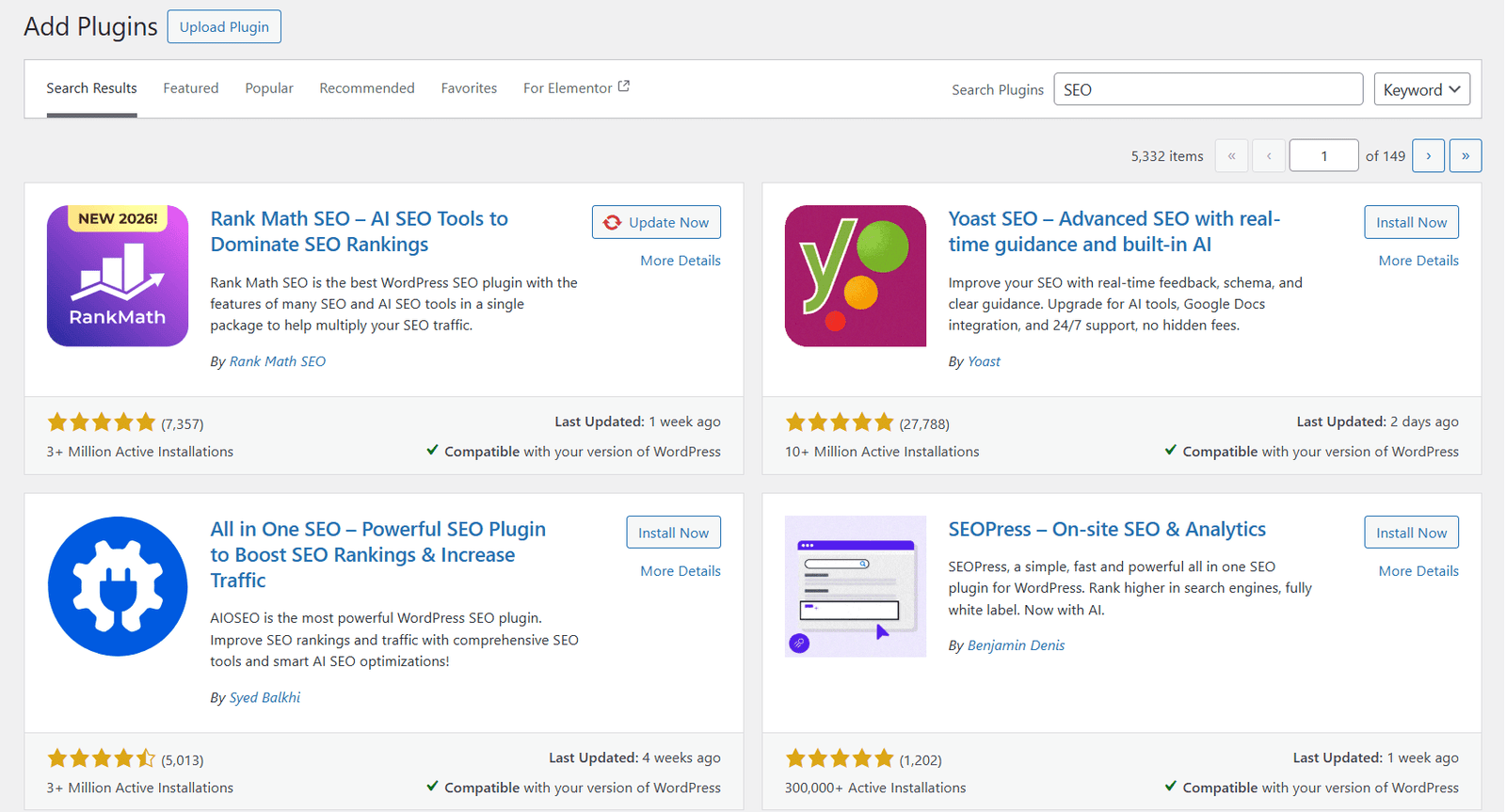 wordpress add new plugin